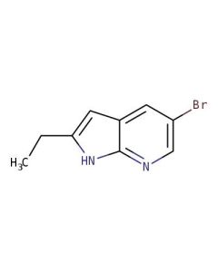 Astatech 5-BROMO-2-ETHYL-1H-PYRROLO[2,3-B]PYRIDINE, 95.00% Purity, 0.25G